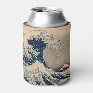 Katsushika Hokusai. The Great Wave off Kanagawa Can Cooler
