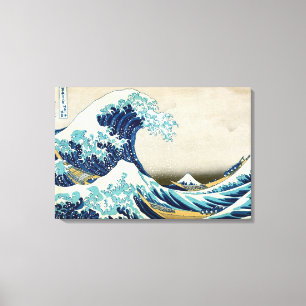 Katsushika Hokusai - The Great Wave off Kanagawa Canvas Print