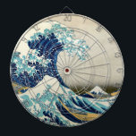 Katsushika Hokusai - The Great Wave off Kanagawa Dartboard<br><div class="desc">The Great Wave off Kanagawa / The Wave - Katsushika Hokusai,  1829-1833</div>