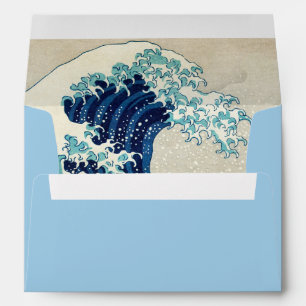 Katsushika Hokusai - The Great Wave off Kanagawa Envelope