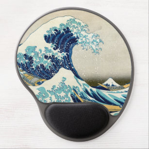 Katsushika Hokusai - The Great Wave off Kanagawa Gel Mouse Mat