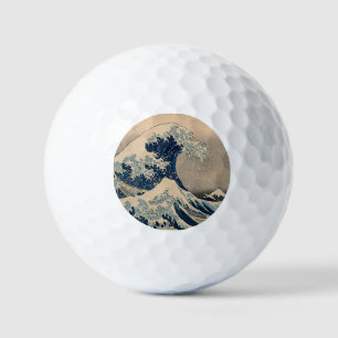 Katsushika Hokusai. The Great Wave off Kanagawa Golf Balls