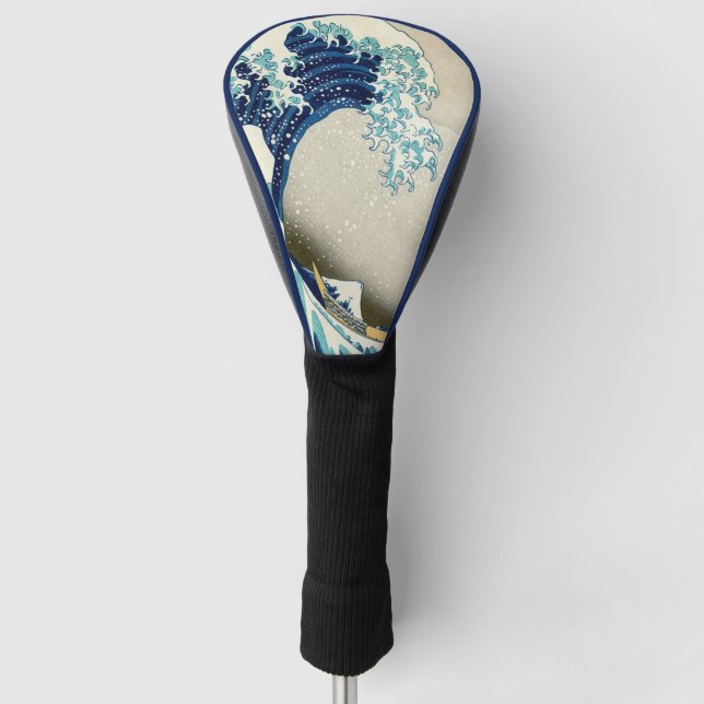 Katsushika Hokusai - The Great Wave off Kanagawa Golf Head Cover (Front)