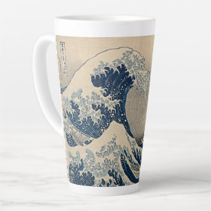 Katsushika Hokusai. The Great Wave off Kanagawa  Latte Mug