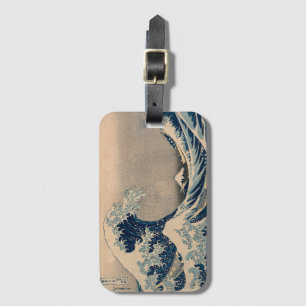Katsushika Hokusai. The Great Wave off Kanagawa    Luggage Tag