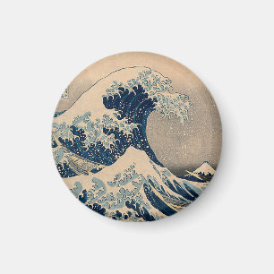 Katsushika Hokusai. The Great Wave off Kanagawa   Magnet