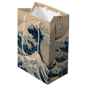Katsushika Hokusai. The Great Wave off Kanagawa   Medium Gift Bag
