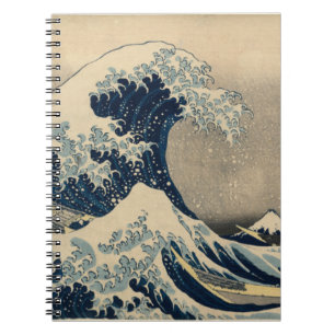 Katsushika Hokusai. The Great Wave off Kanagawa   Notebook