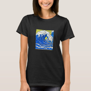 Katsushika Hokusai  The Great Wave off Kanagawa  P T-Shirt