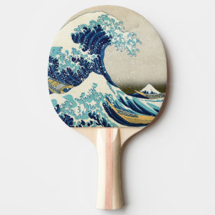 Katsushika Hokusai - The Great Wave off Kanagawa Ping Pong Paddle