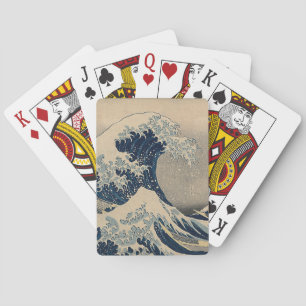 Katsushika Hokusai. The Great Wave off Kanagawa Playing Cards