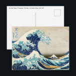 Katsushika Hokusai - The Great Wave off Kanagawa Postcard<br><div class="desc">The Great Wave off Kanagawa / The Wave - Katsushika Hokusai,  1829-1833</div>