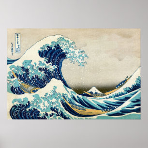 Katsushika Hokusai - The Great Wave off Kanagawa Poster