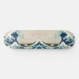 Katsushika Hokusai - The Great Wave off Kanagawa Skateboard