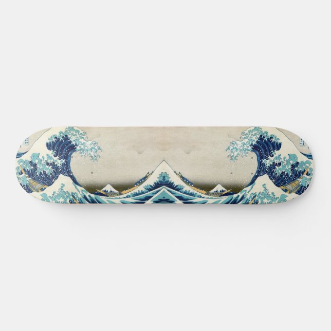 Katsushika Hokusai - The Great Wave off Kanagawa Skateboard (Horz)
