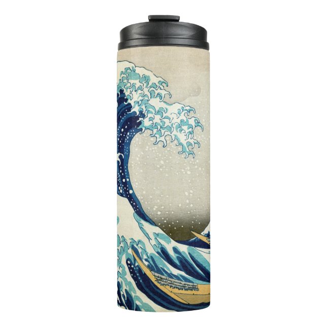 Katsushika Hokusai - The Great Wave off Kanagawa Thermal Tumbler (Front)