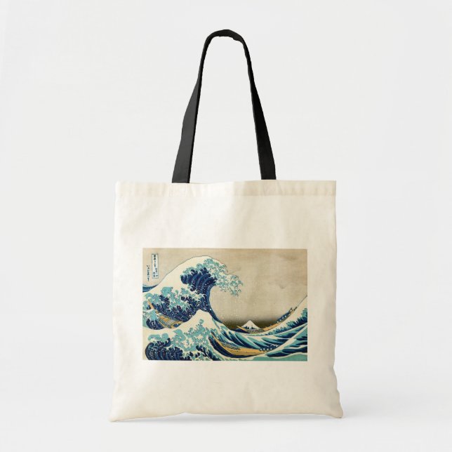 Katsushika Hokusai - The Great Wave off Kanagawa Tote Bag (Front)