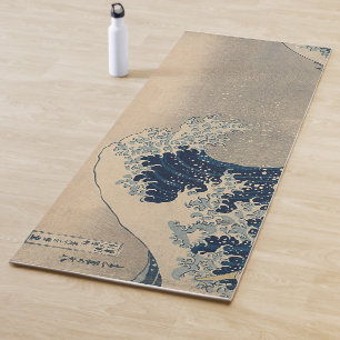 Katsushika Hokusai. The Great Wave off Kanagawa   Yoga Mat