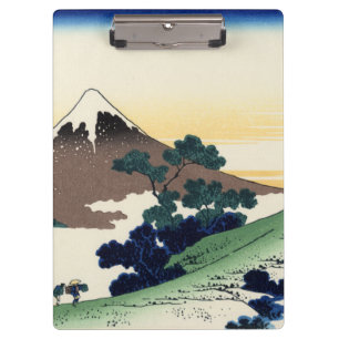 Katsushika Hokusai.  The Inume Pass in Kai Provinc Clipboard