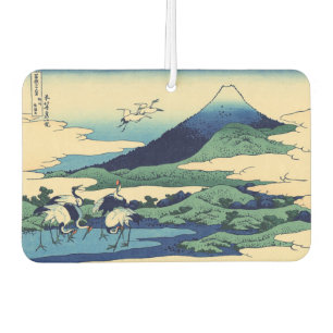 Katsushika Hokusai - Umegawa in Sagami province Car Air Freshener