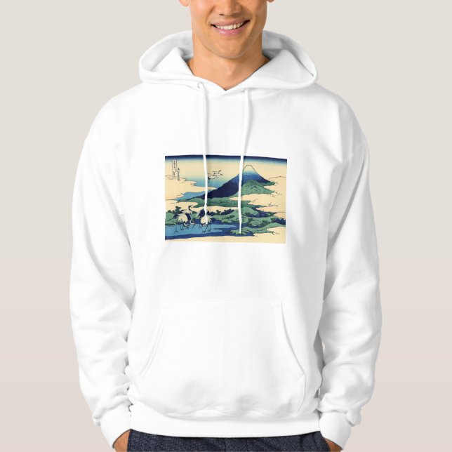 Katsushika Hokusai - Umegawa in Sagami province Hoodie (Front)