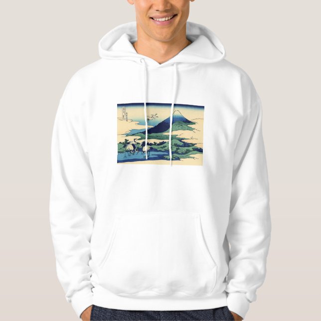 Katsushika Hokusai - Umegawa in Sagami province Hoodie (Front)