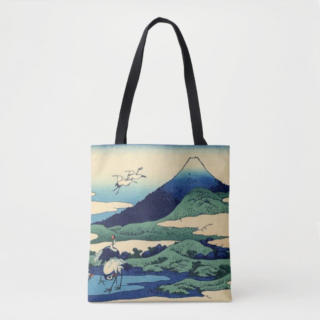 Katsushika Hokusai - Umegawa in Sagami province Tote Bag (Front)