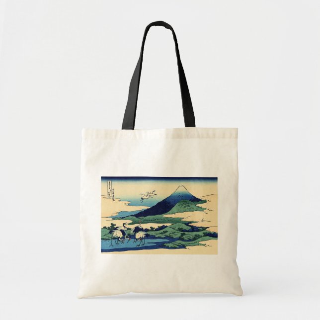 Katsushika Hokusai - Umegawa in Sagami province Tote Bag (Front)