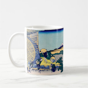 Katsushika Hokusai - Watermill at Onden Coffee Mug
