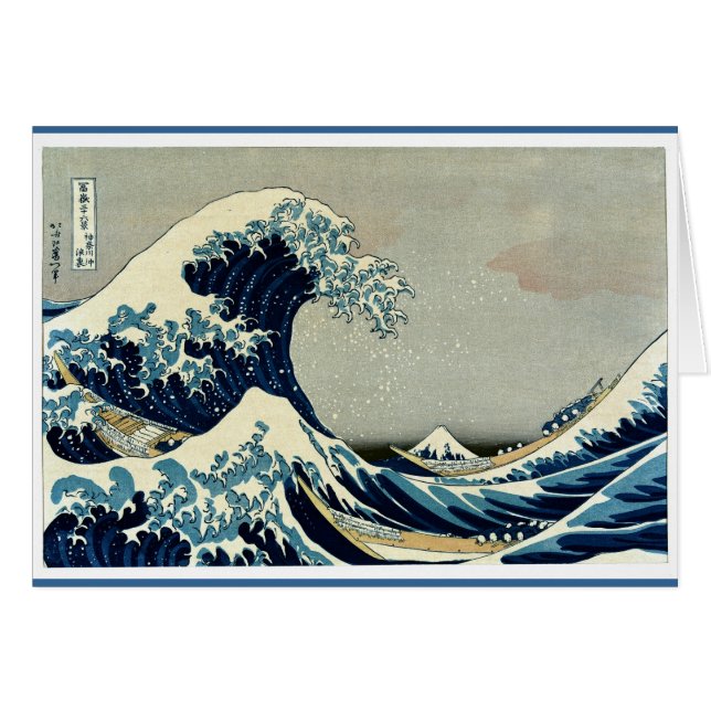 Katsushika Hokusai's The Great Wave off Kanagawa (Front Horizontal)