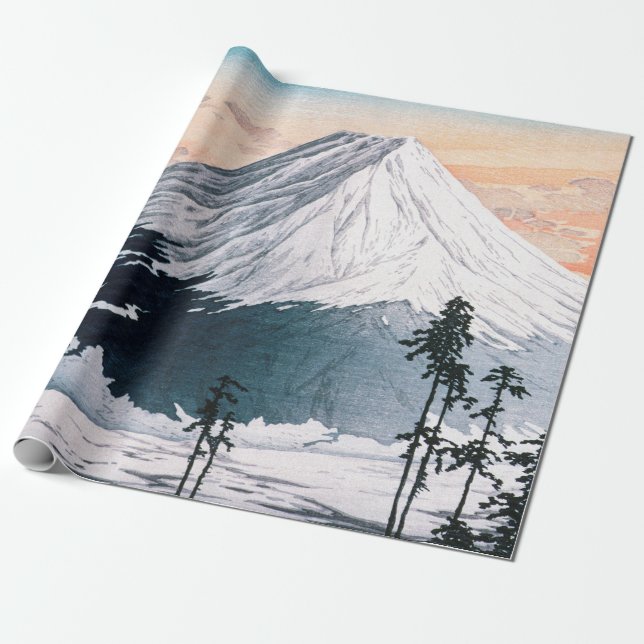 Katsuyama Neighbourhood by Hiroaki Takahashi Wrapping Paper (Unrolled)