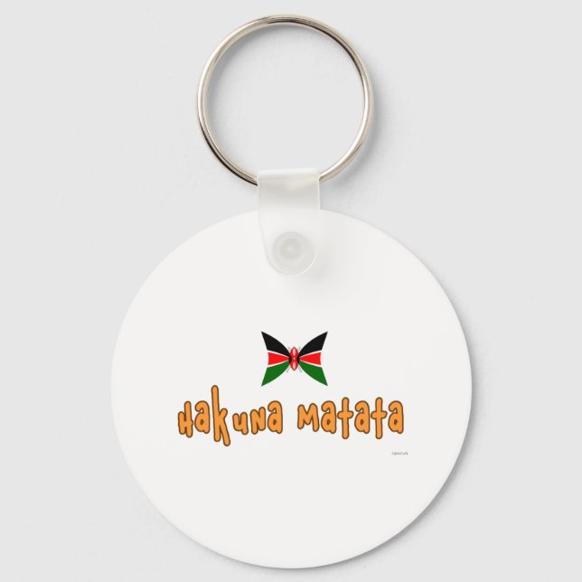 KattCraft: Hakuna Matata Key Ring (Front)