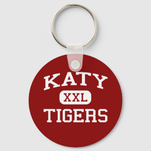 Katy - Tigers - Katy High School - Katy Texas Key Ring