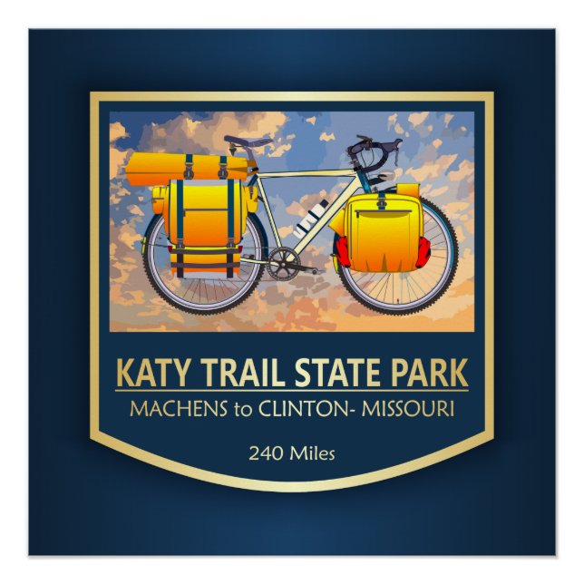 Katy Trail (bike2)2 Poster (Front)