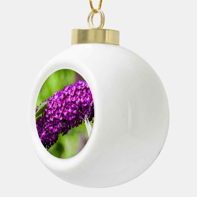 katydid energy ceramic ball christmas ornament (Right)