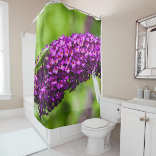 katydid energy shower curtain