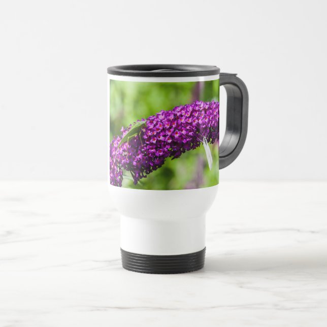 katydid energy travel mug (Front Right)