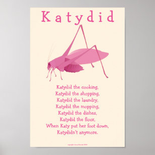 Katydid Poster