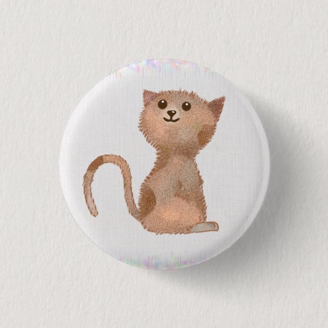 Kätzchen  3 cm round badge (Front)