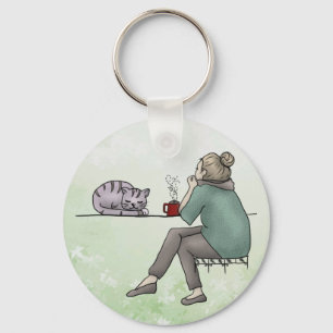 Katzenleben Key Ring
