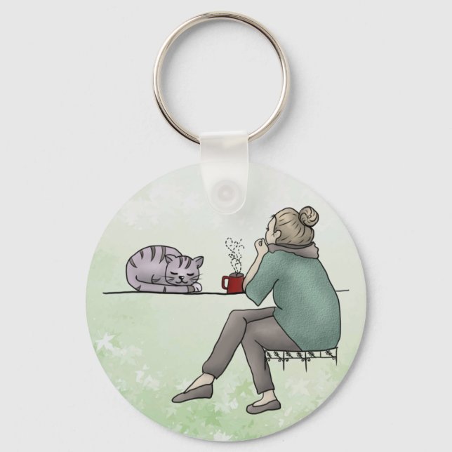 Katzenleben Key Ring (Front)