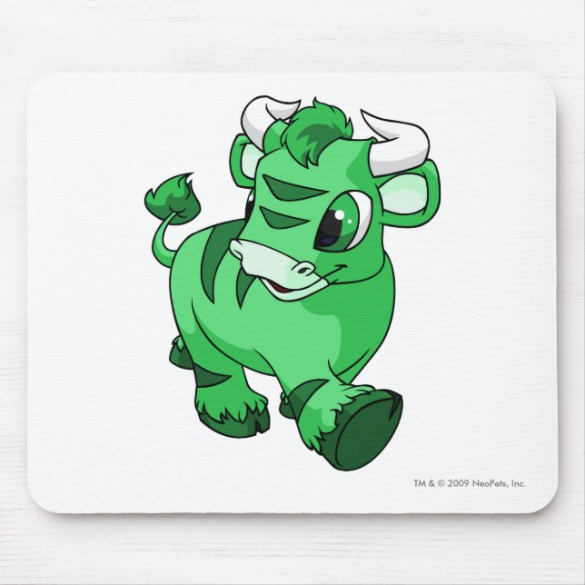 Kau Green Mouse Mat (Front)