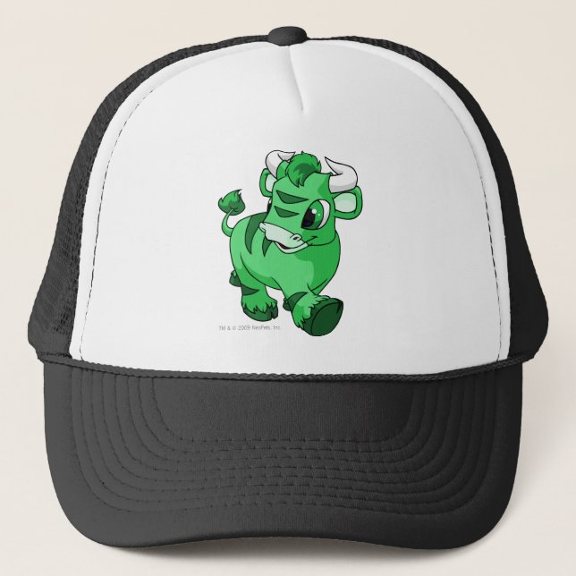 Kau Green Trucker Hat (Front)