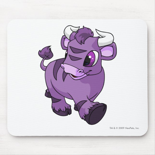 Kau Purple Mouse Mat (Front)