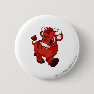 Kau Red 6 Cm Round Badge