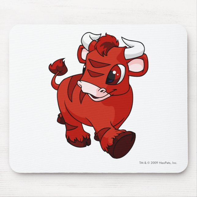 Kau Red Mouse Mat (Front)