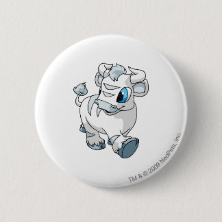 Kau White 6 Cm Round Badge