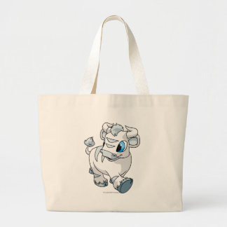 Kau White Large Tote Bag