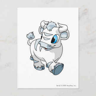 Kau White Postcard