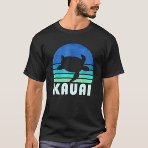 Kauai Bay Sea Turtle Hawaii Beach Animal Tee